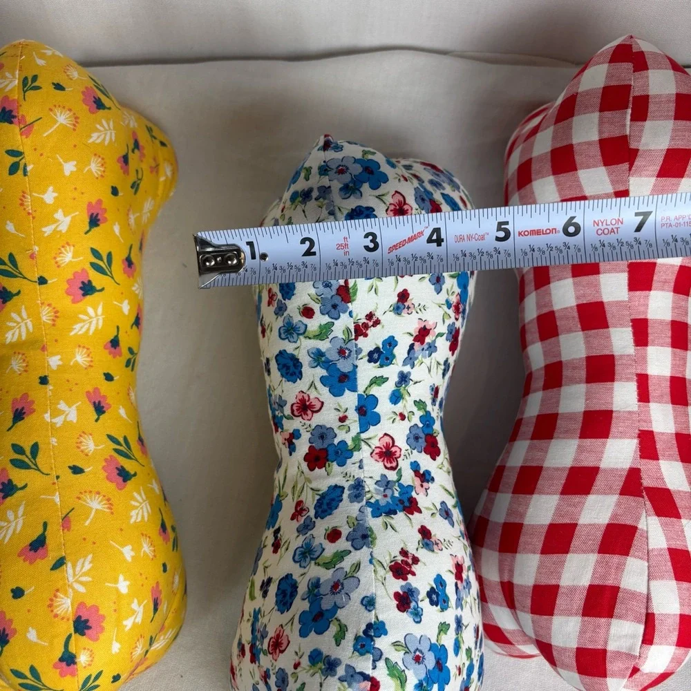 Handmade‎ Floral Neck Bone Pillow Set of 3 – 11